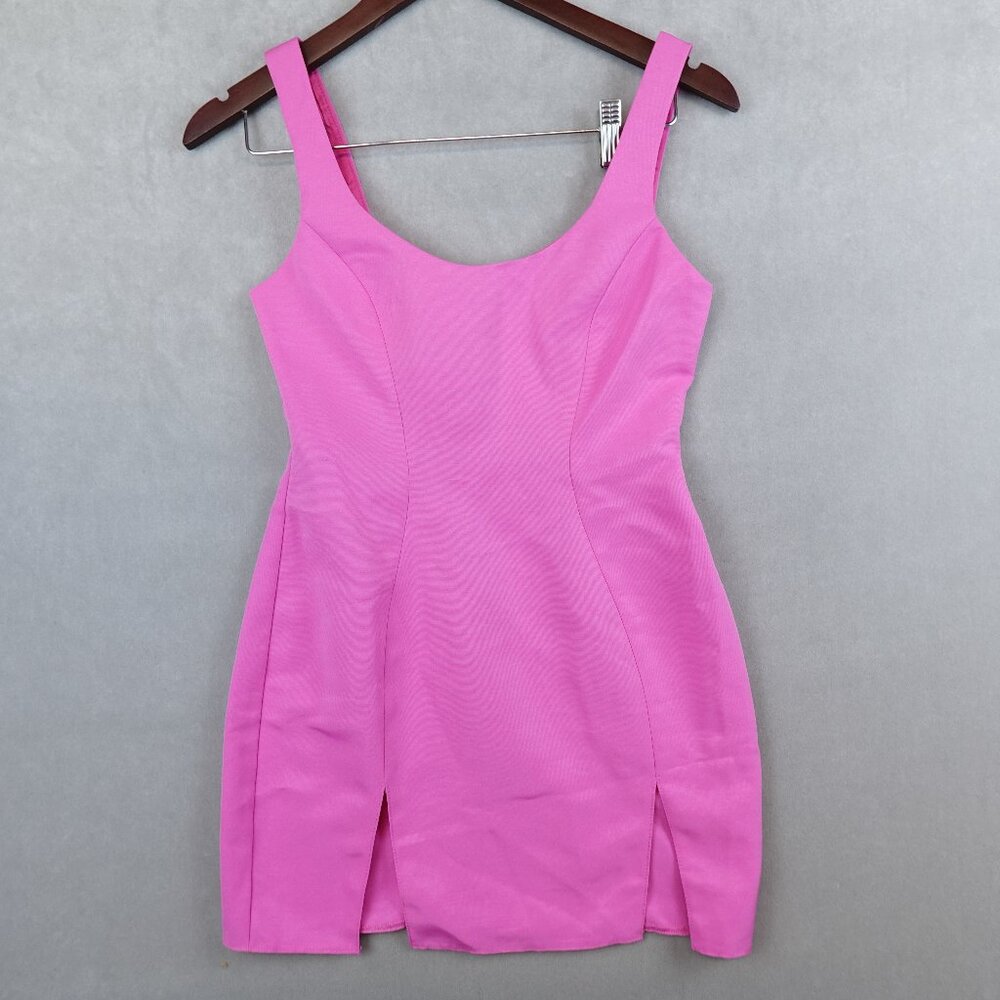 ASOS DESIGN Mini Dress Hot Pink